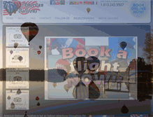 Tablet Screenshot of americanballoonrides.com